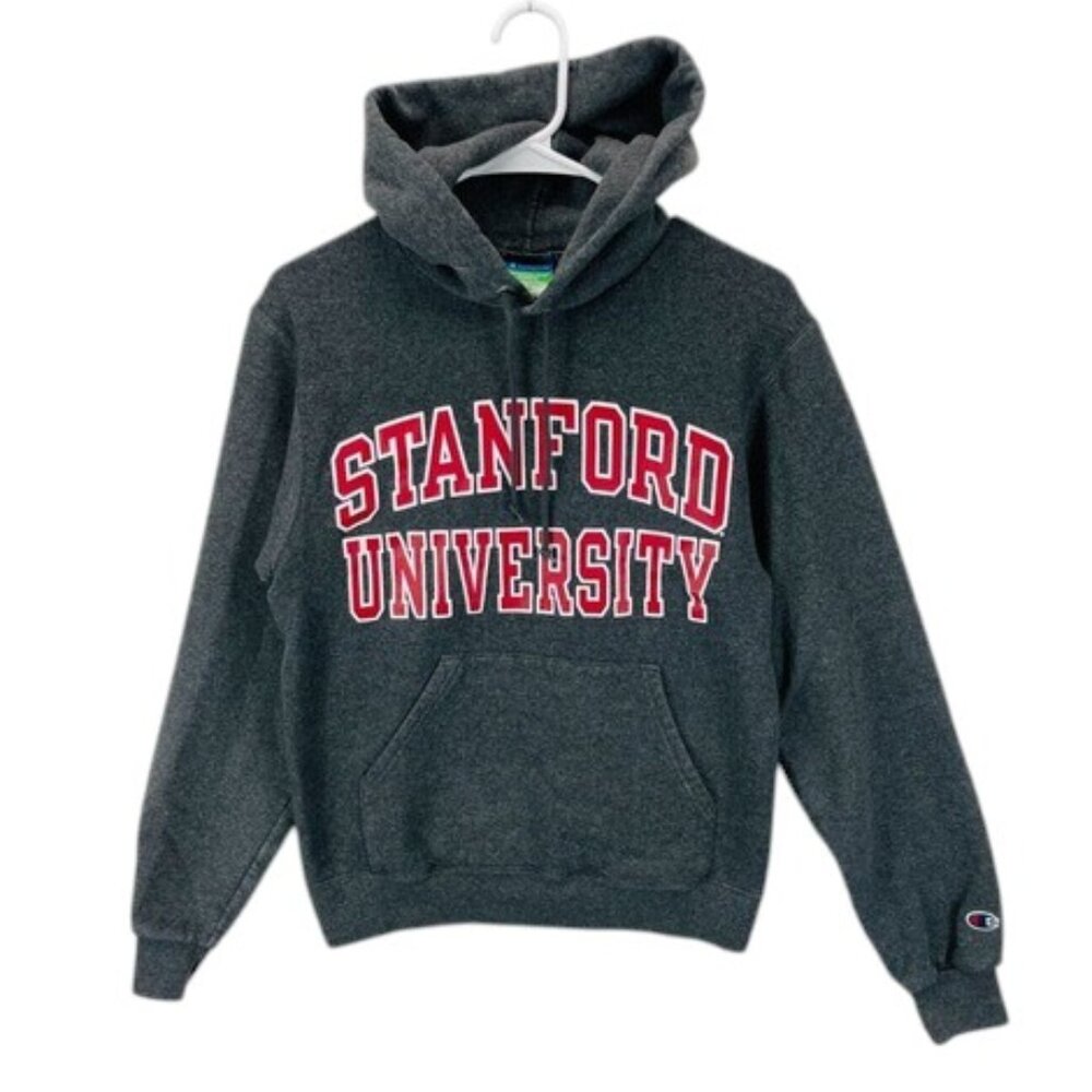 Champion Stanford University Hoodie Women’s Size XS Gray Pullover Collegiate‎